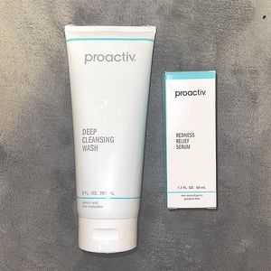 Deep Cleansing Wash and Redness Relief Serum